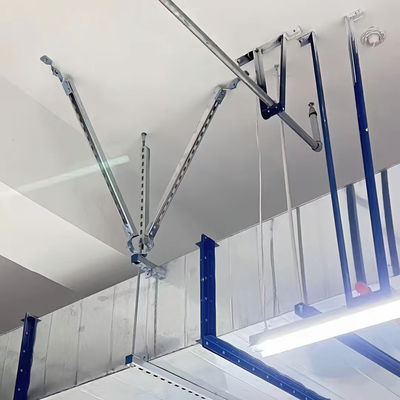 OEM Crochets de pinceau de freinage sismique à conduit longitudinal pour tuyaux antichocs