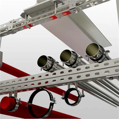 Anti-corrosion B ligne de freinage sismique pour les tuyaux de tuyauterie d'air soutient ODM