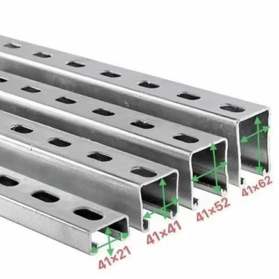 Pipe anti sismique fournisseurs de 14 Gauge C canal pour les conduits HVAC