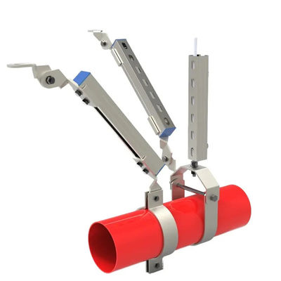 Résistant à la corrosion suspendus sismiques câble lourd support sismique pour système de tuyauterie