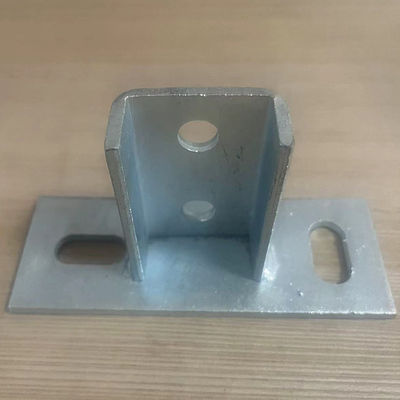 Métal cadre galvanisés support d'angle galvanisé support en T personnalisé