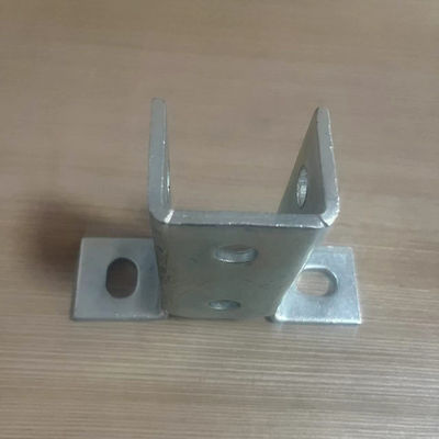 Métal cadre galvanisés support d'angle galvanisé support en T personnalisé