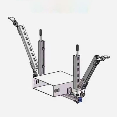 Résistant aux intempéries support de lampe sismique latérale support de lampe sismique pour plateau de câbles