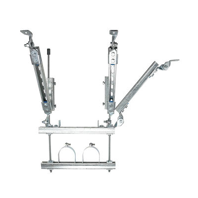 Commercial 4 voies de soutien sismique pour les luminaires suspendus