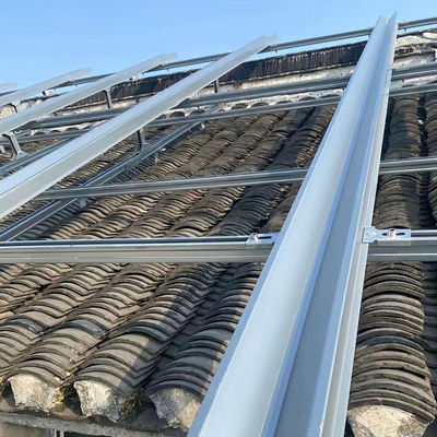 Relèves de montage photovoltaïques à canal de montage solaire HDG Gi étanches à l'eau