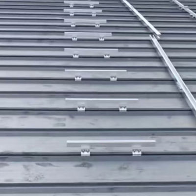 HDG Systèmes de passerelle solaire galvanisée à chaud pour toit plat
