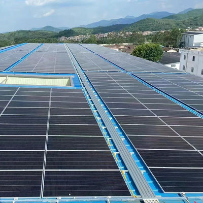 Piste d'accès temporaire au toit anodisée OEM pour panneau solaire photovoltaïque